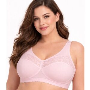 🌸 Glamorise Wireless Posture Bra — Pink — US 54G — 5 OF 5 (NWT) 🌸